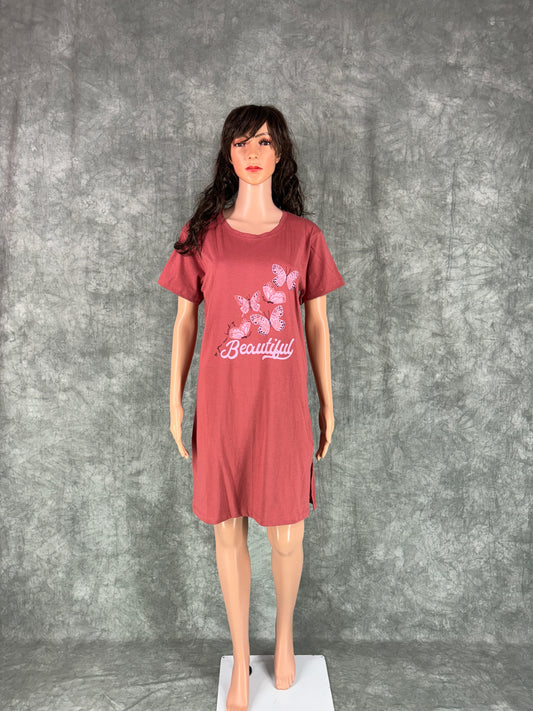 Long Tee - Orange