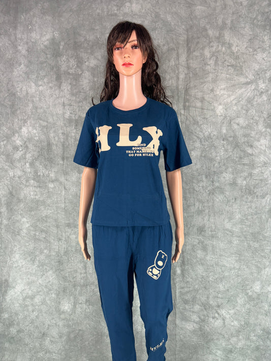 Jogger Set for Women - Blue