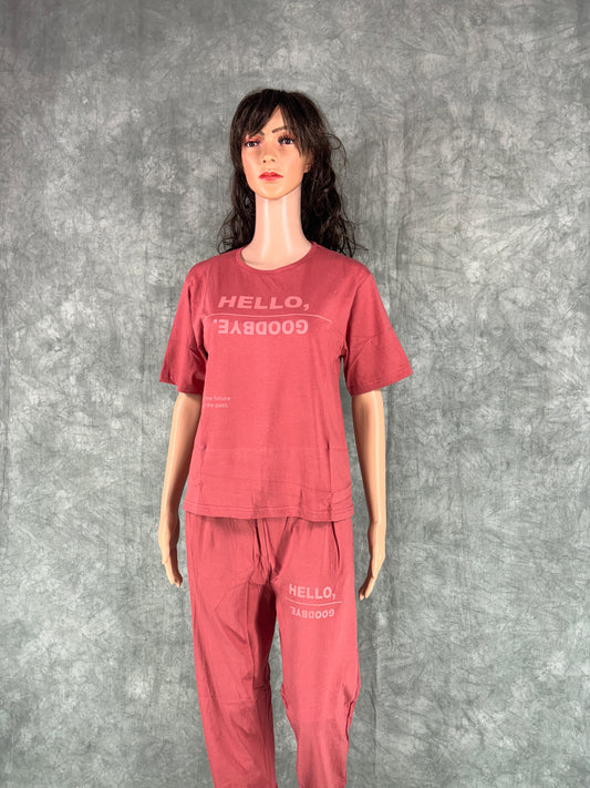 Jogger Set for Women - Orange