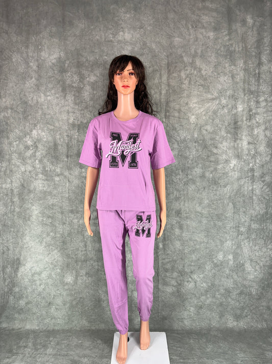 Jogger Set for Women - Lavender