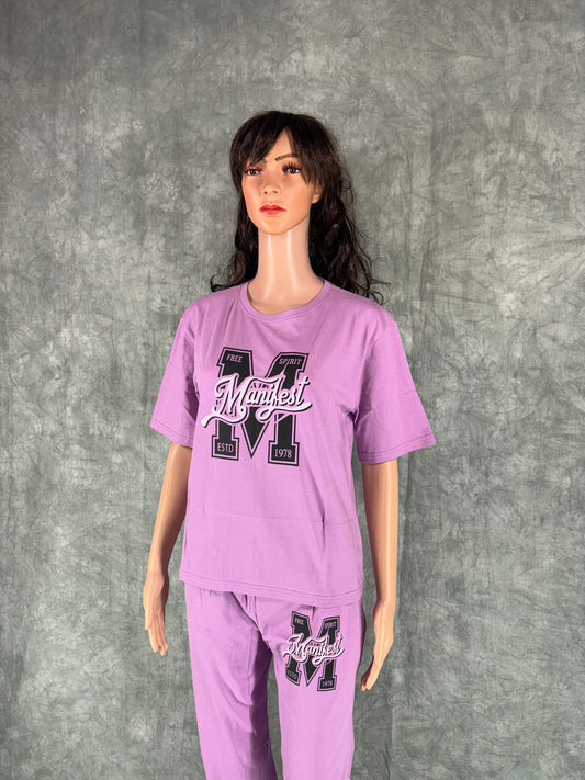Jogger Set for Women - Lavender