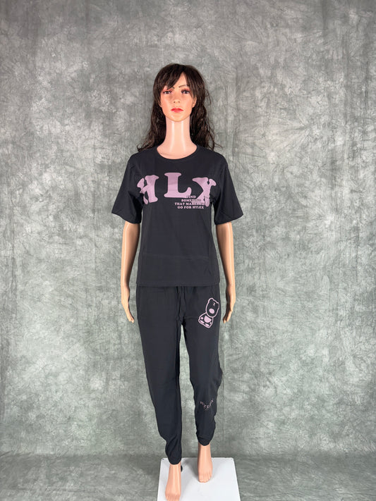 Jogger Set for Women - Black