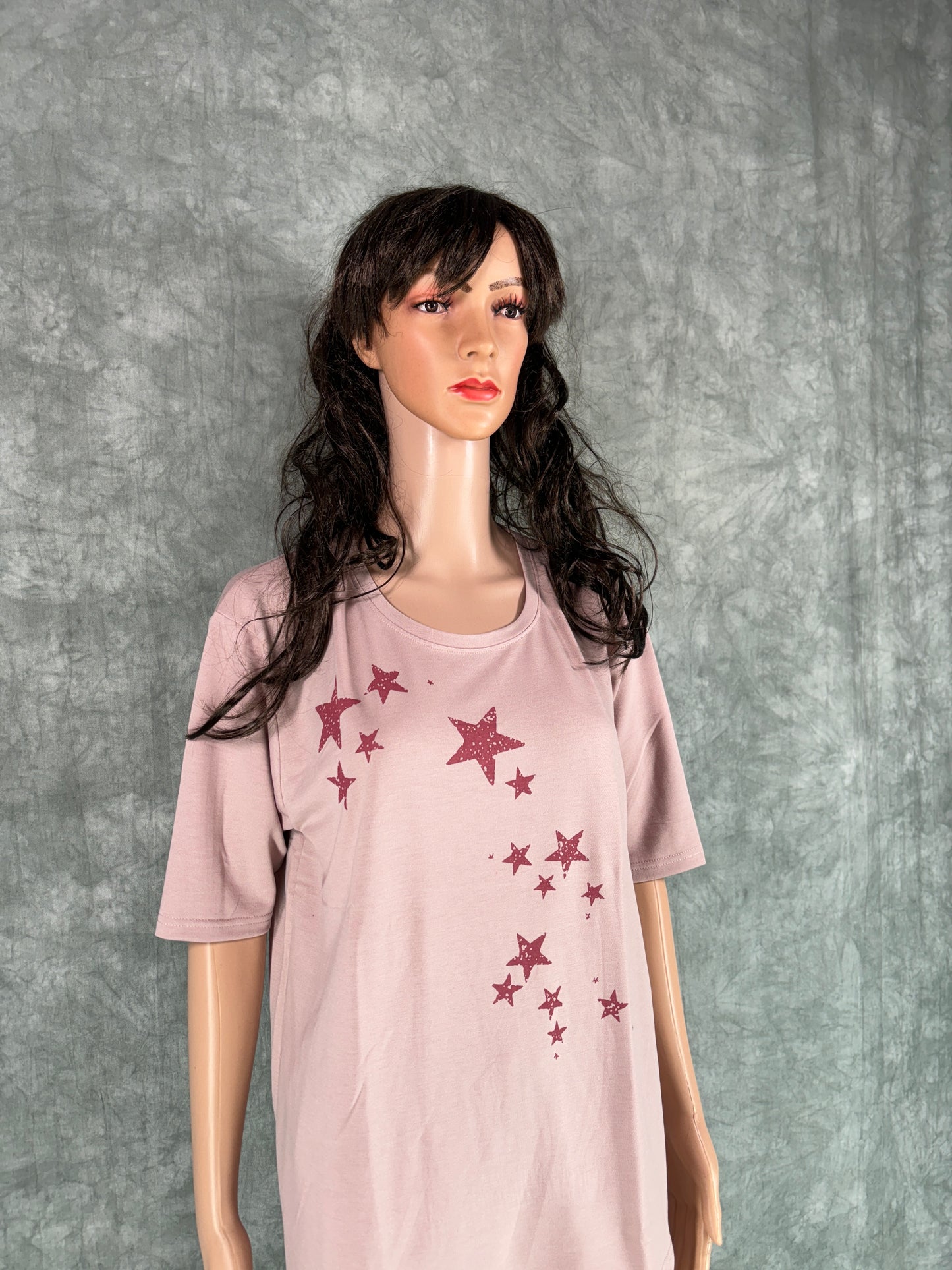 Soft Cotton Co-ord Set for Women - Dusty Pink