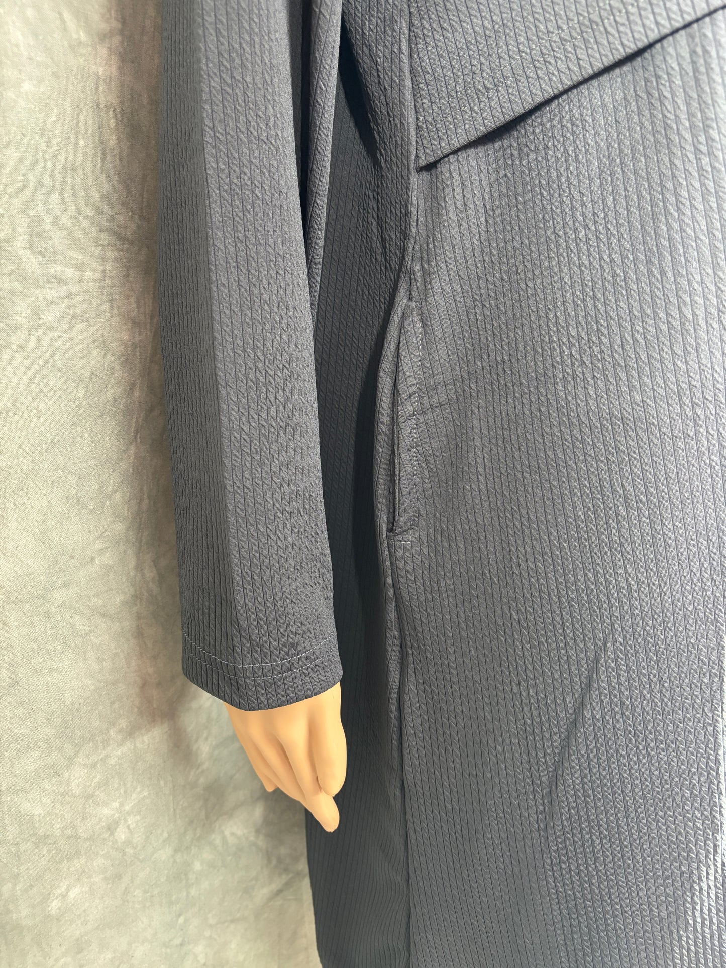 Maternity A-line Dress - Grey