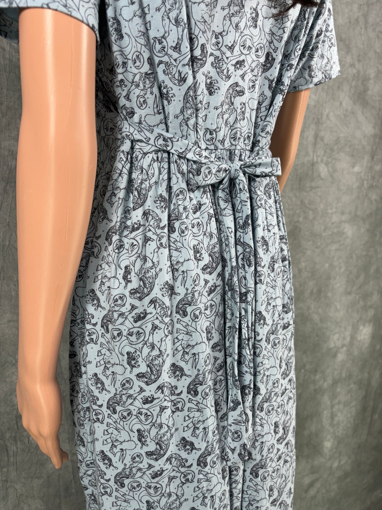 Soft Cotton Maternity Loungewear - Blue