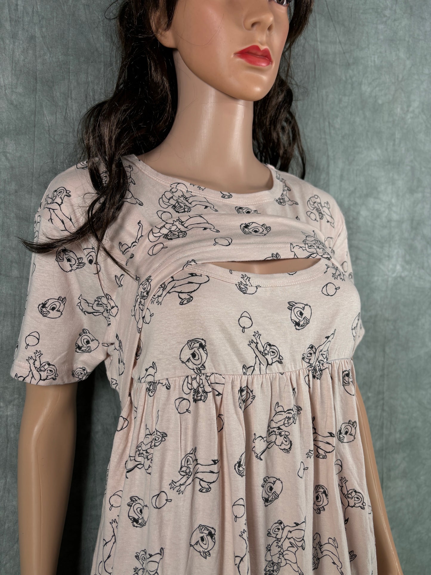 Soft Cotton Maternity Loungewear - Pink