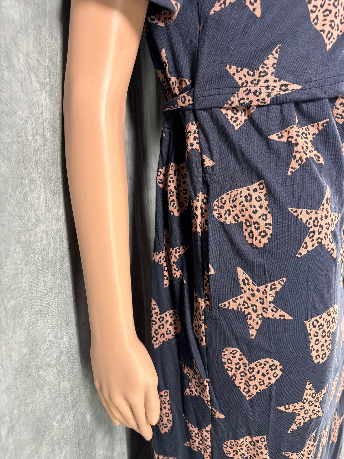 Soft Cotton Maternity Loungewear - Blue