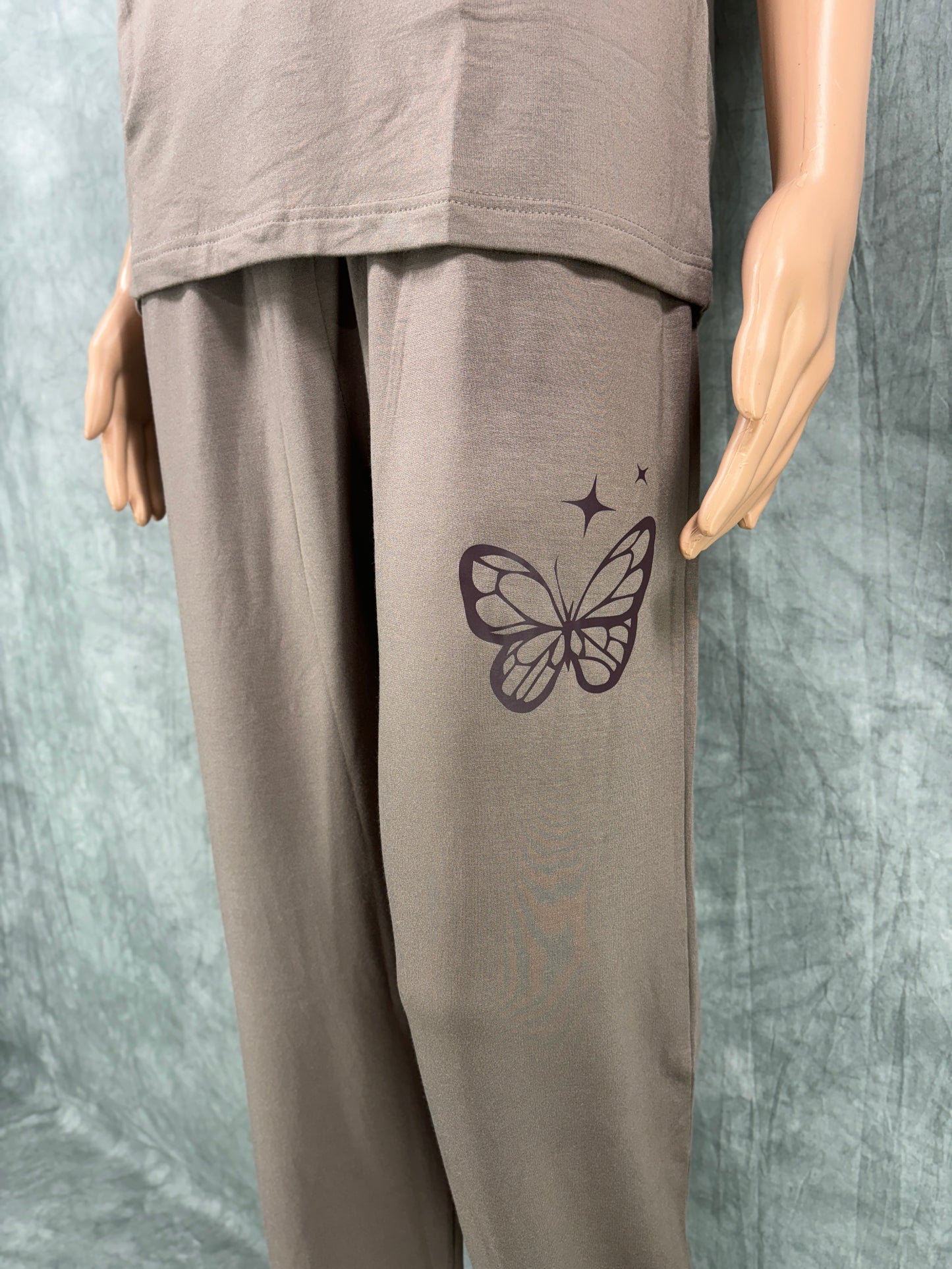 Soft Cotton Co-ord Set for Women - Brown