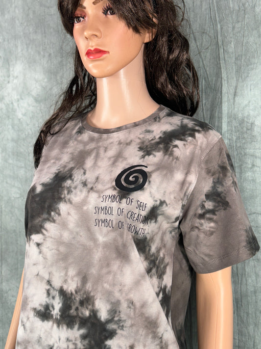 Tie & Dye Co-ord Set for Women - Grey