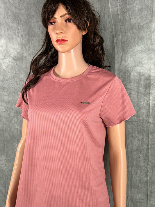 Cotton Blend Co-ord Set for Women - Salmon Pink