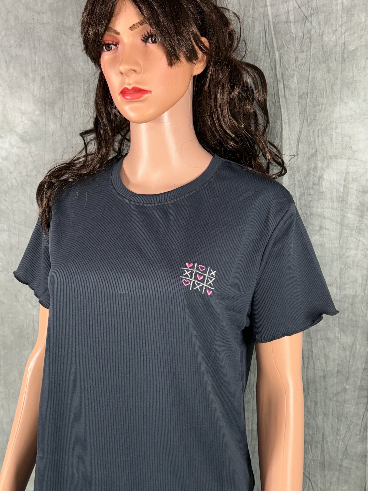 Cotton Blend Co-ord Set for Women - Anchor Grey