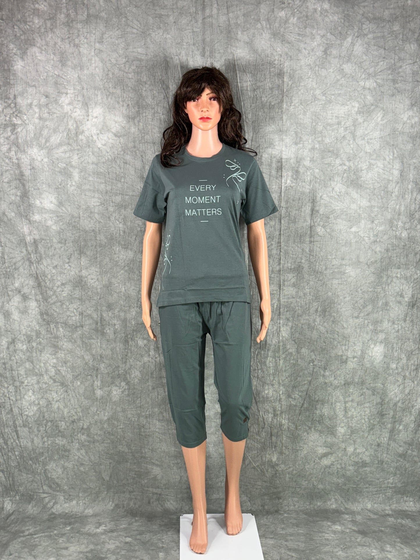 Capri Set for Women - Thyme Green