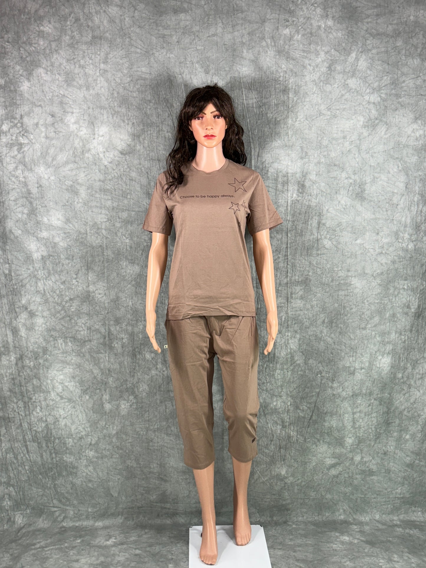 Capri Set for Women - Brown