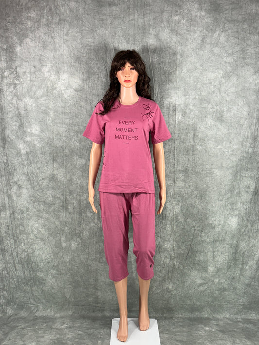 Capri Set for Women - Pink