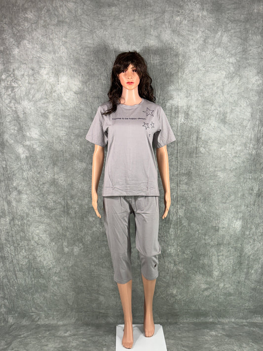 Capri Set for Women - Grey