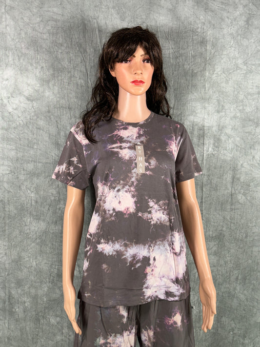 Dhriya Tie & Dye Shorts Set for Women - Brown