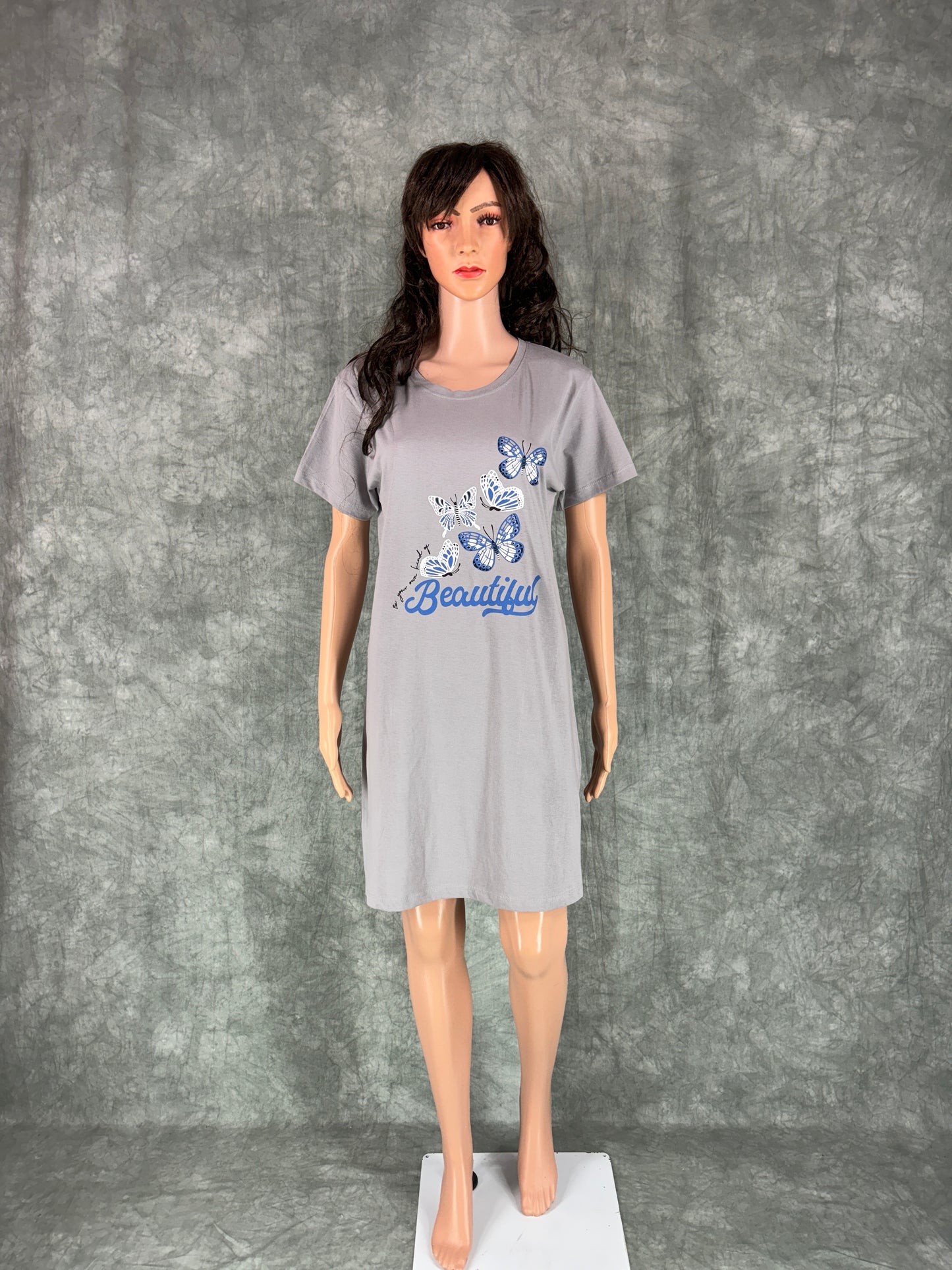 Long Tee - Grey