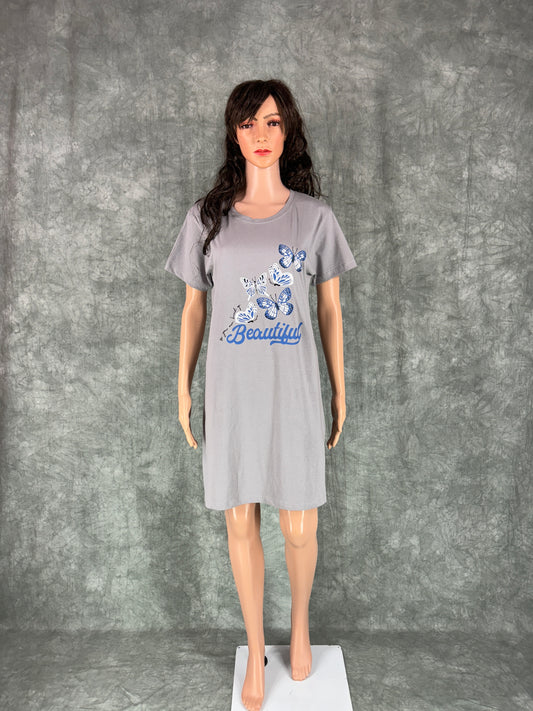 Long Tee - Grey