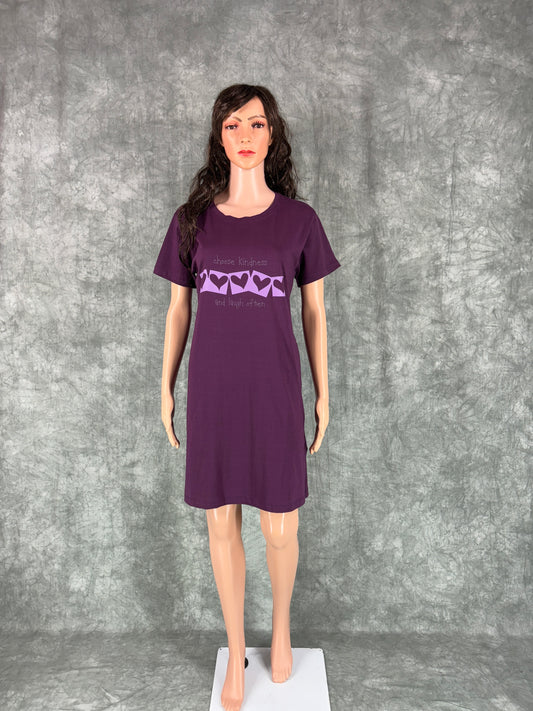 Long Tee - Purple