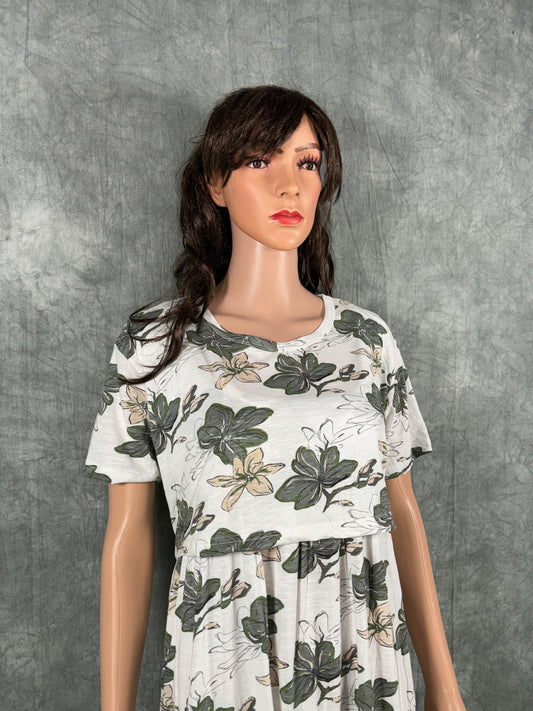 Soft Cotton Maternity Loungewear - White