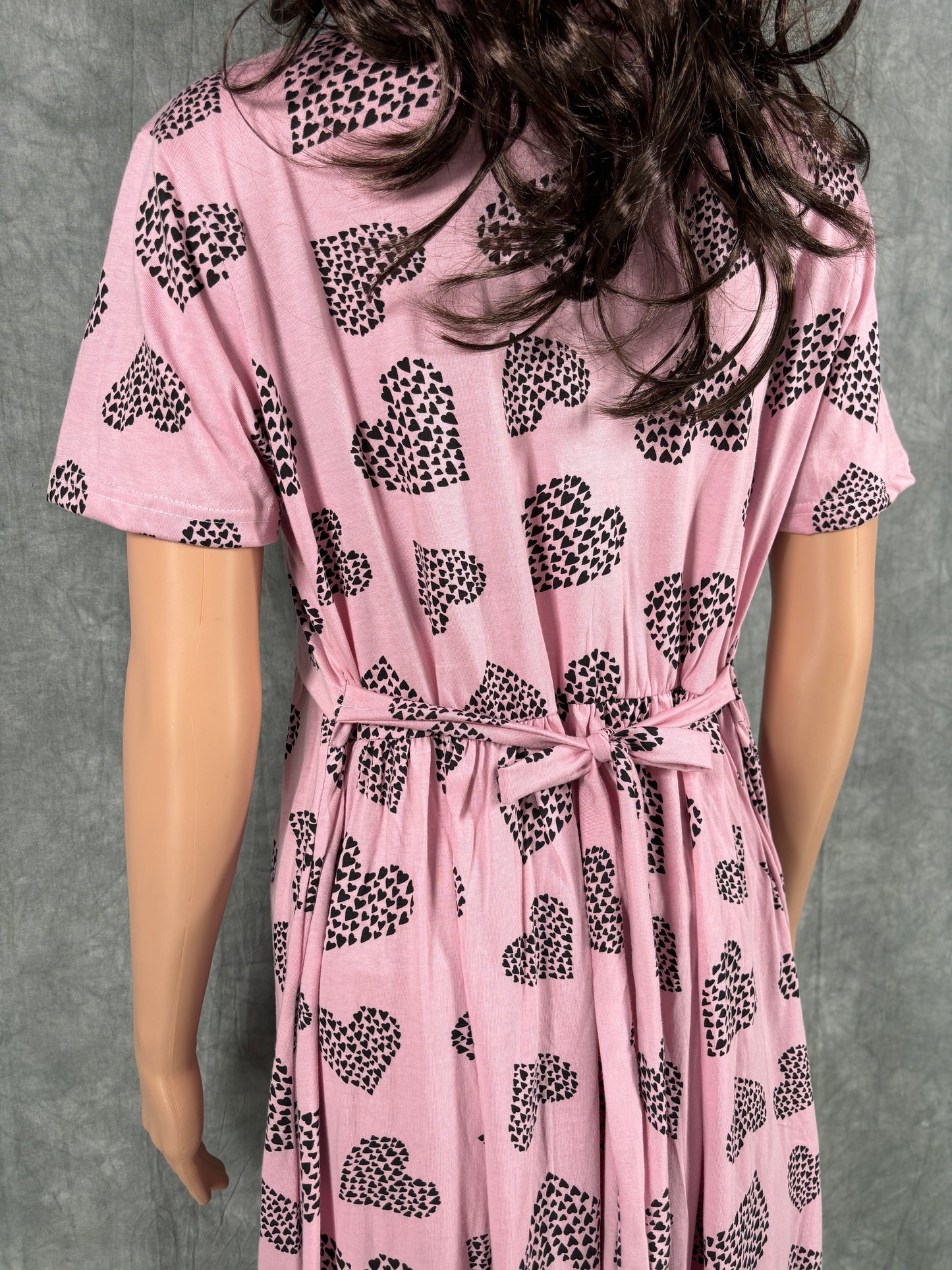 Soft Cotton Maternity Loungewear - Pink