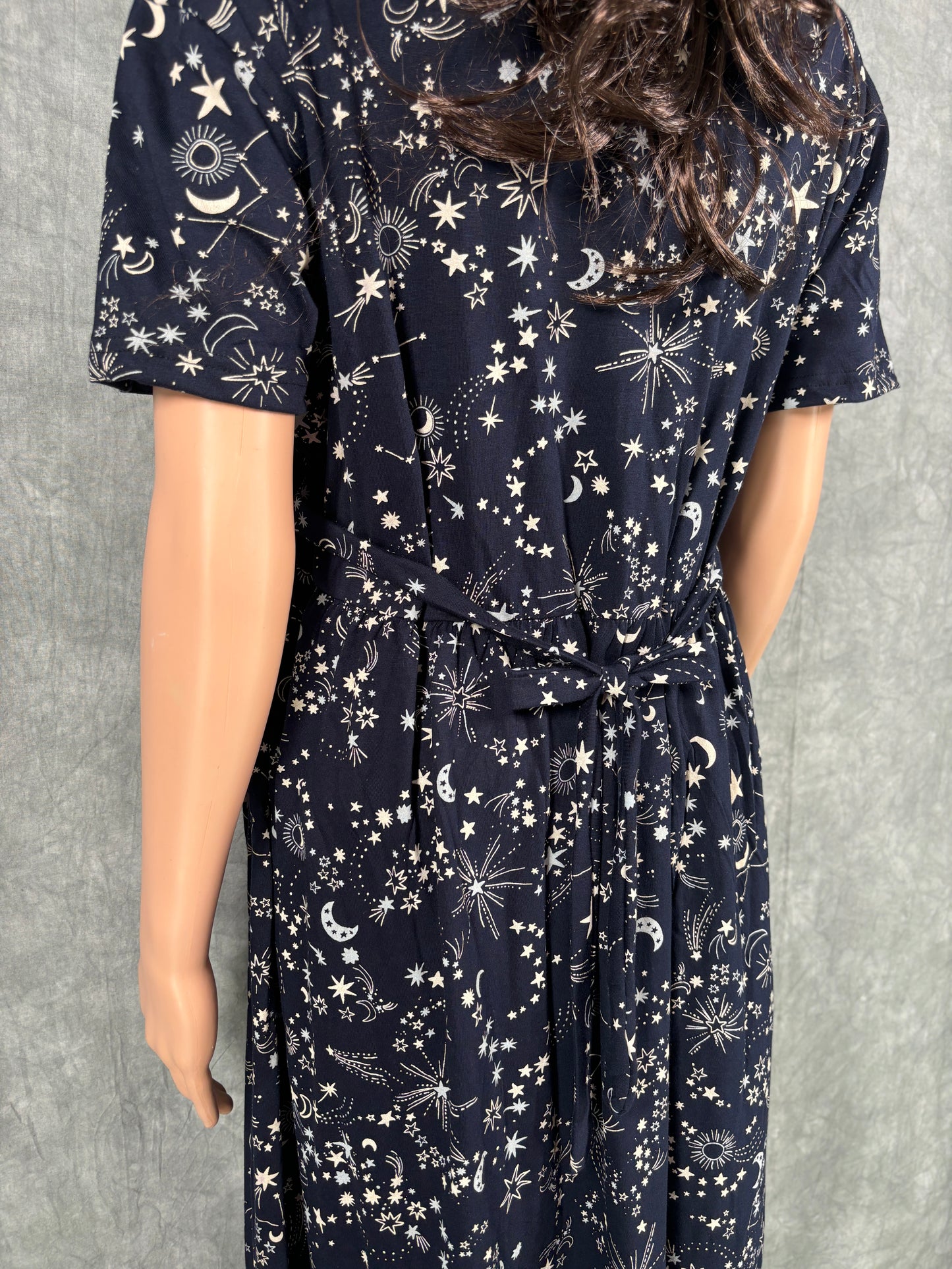 Soft Cotton Maternity Loungewear - Black