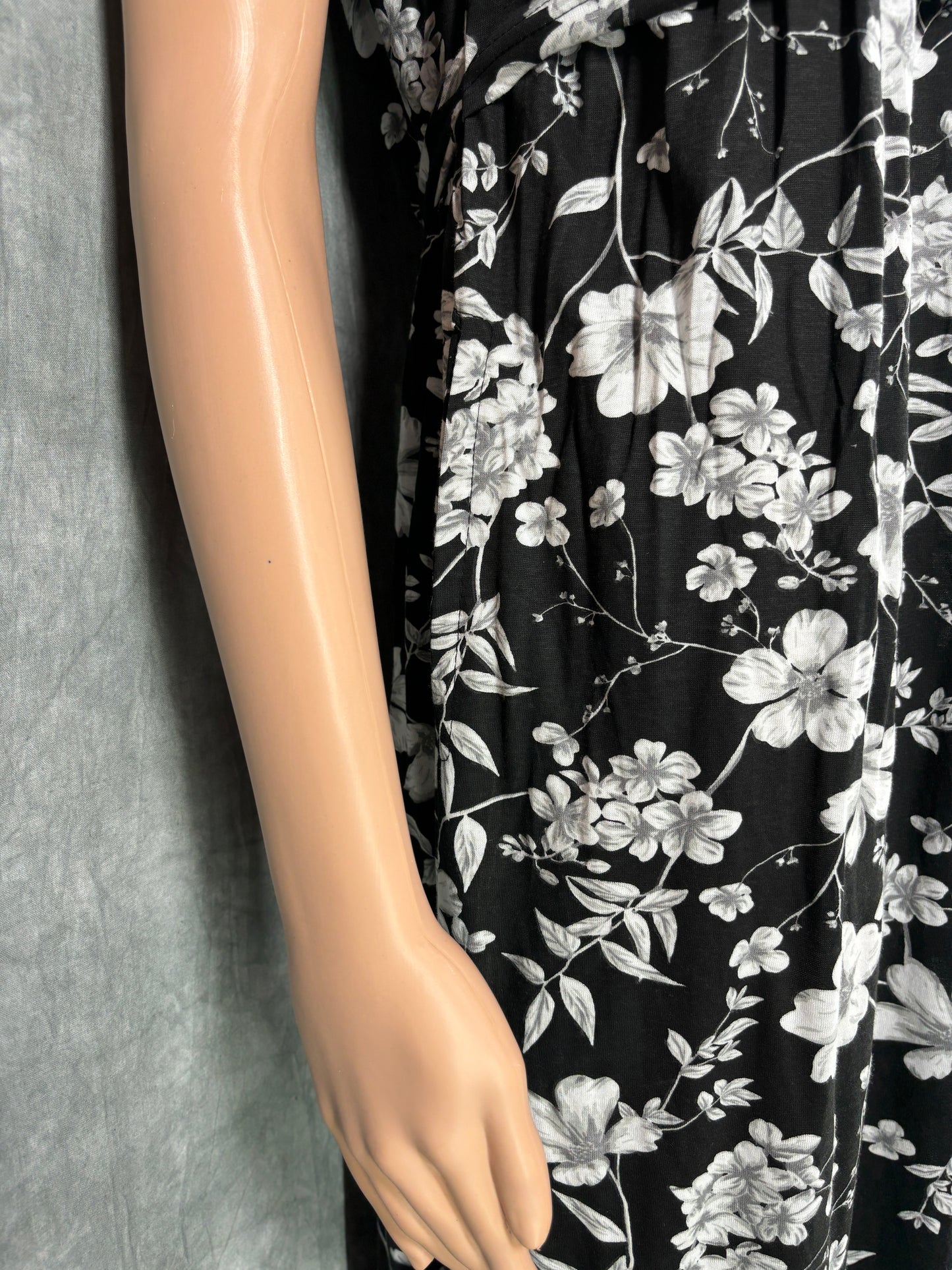 Soft Cotton Maternity Loungewear - Black